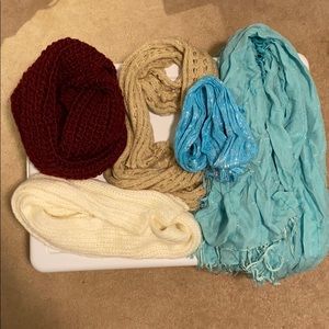 6 Scarves